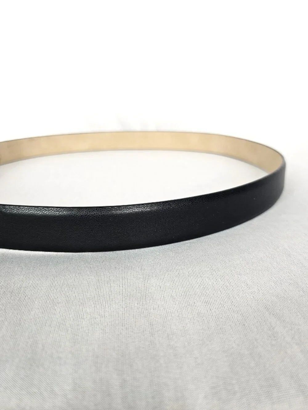 Nine West | Black Gold Triple Ring Belt | Women's M/L Approx